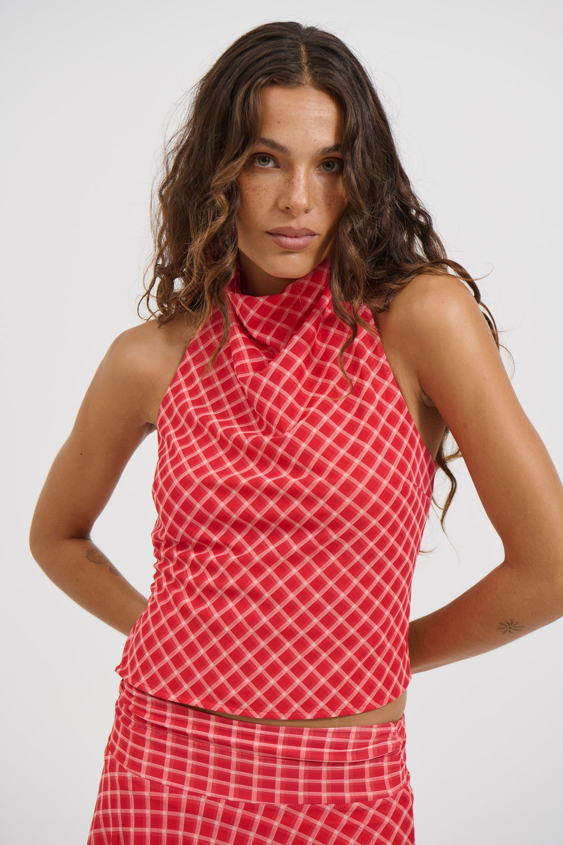 Adeline Top Red