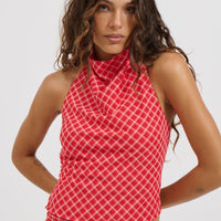 Adeline Top Red