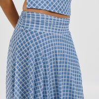 Adeline Midi Skirt Blue