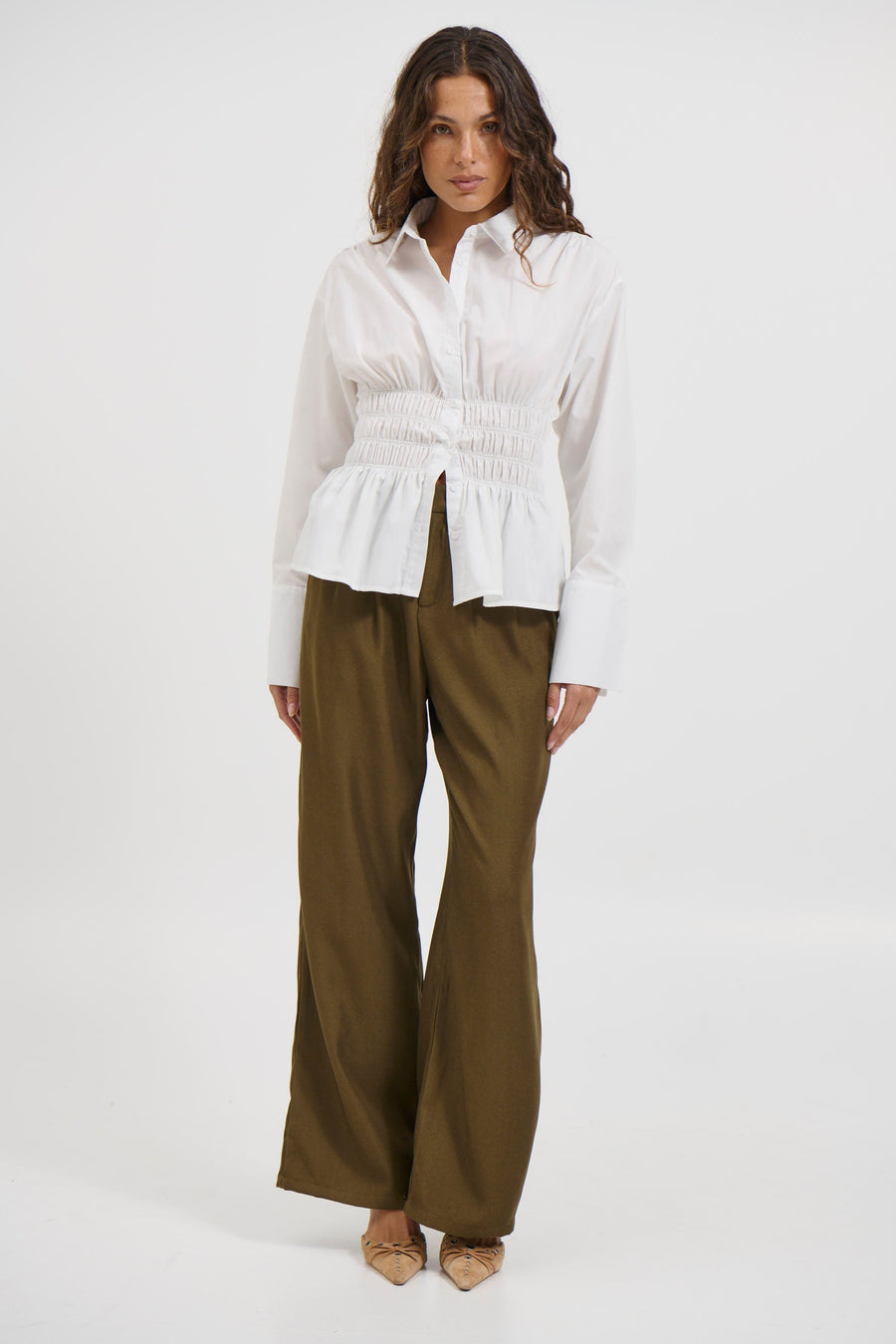 Nadine Shirt White