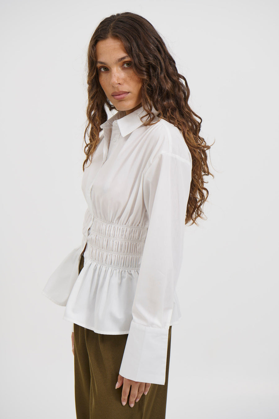Nadine Shirt White