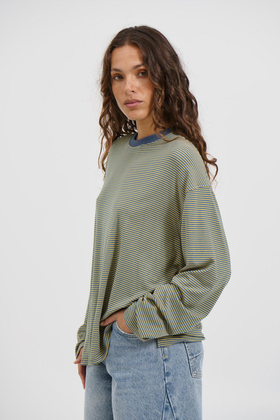 Asher Long Sleeve Yellow