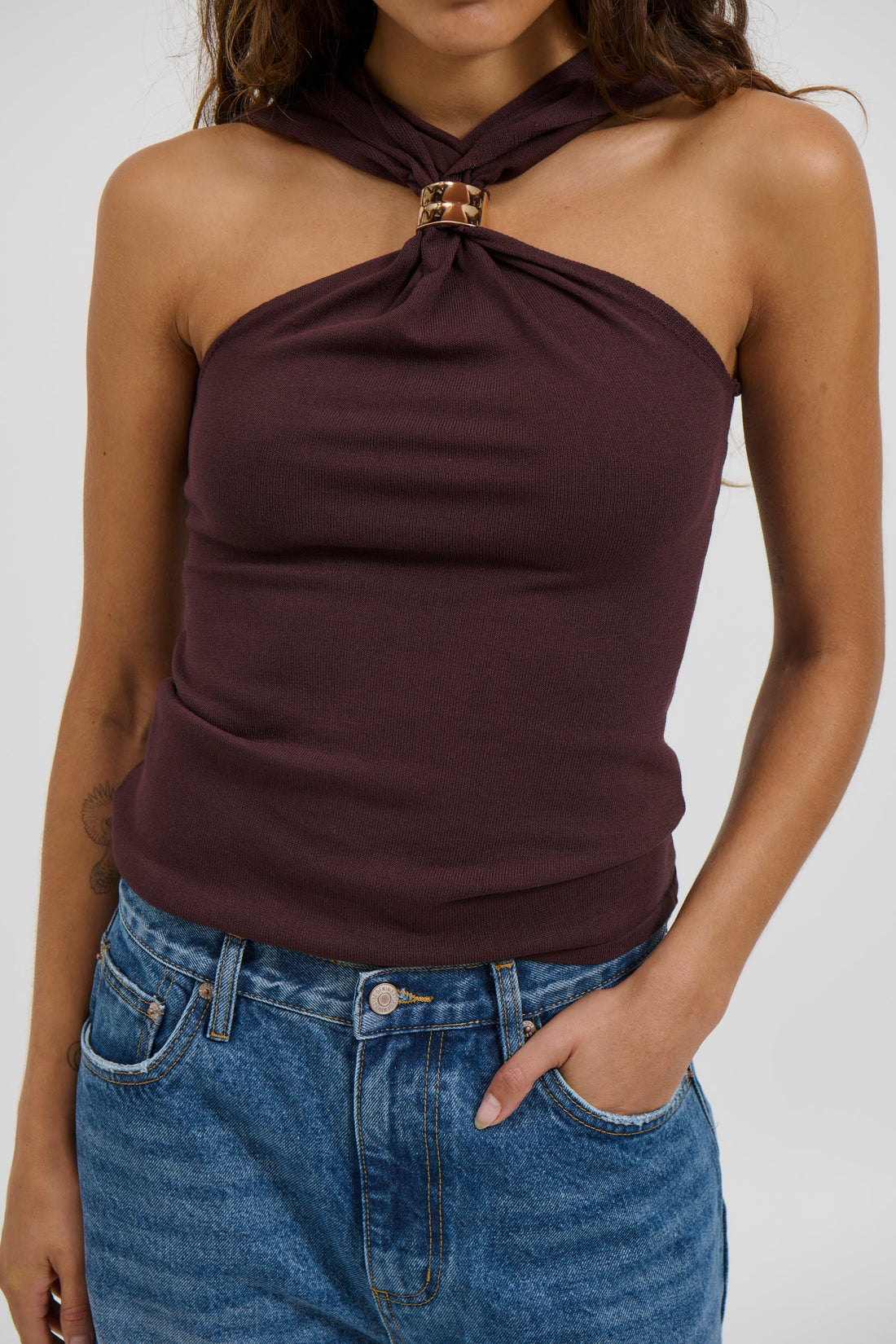 Cleo Top Chocolate