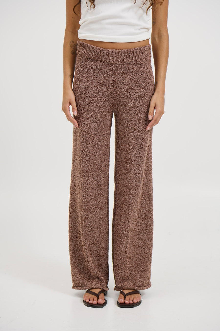 Jen Knit Pant Hazelnut