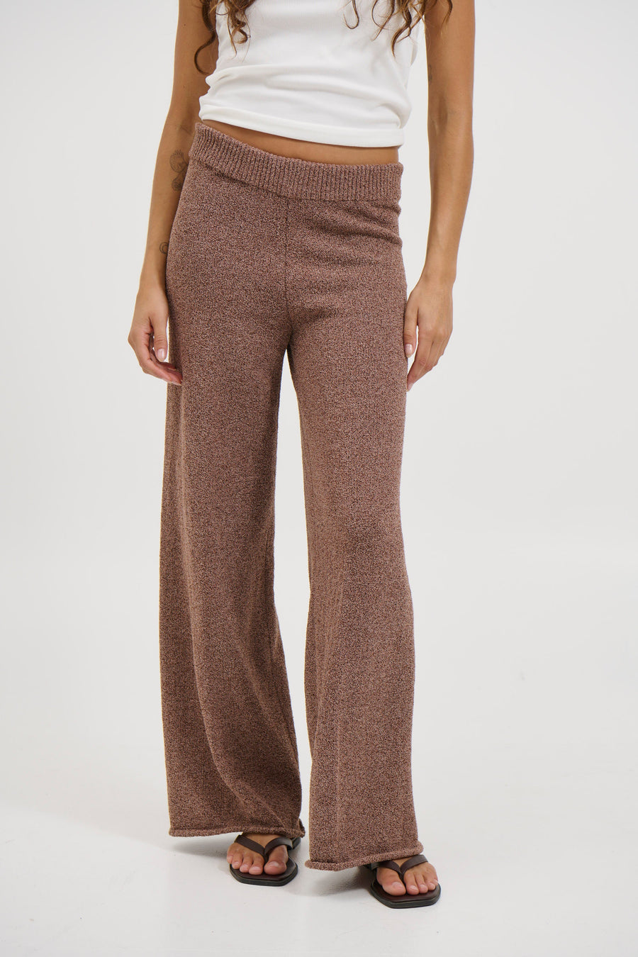 Jen Knit Pant Hazelnut