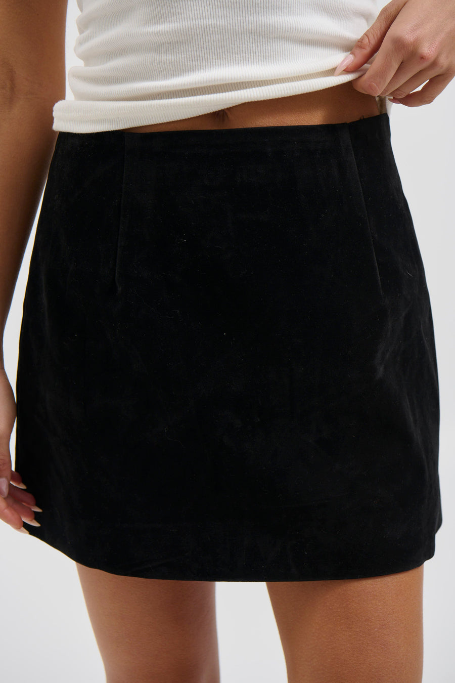 Clara Mini Skirt Black