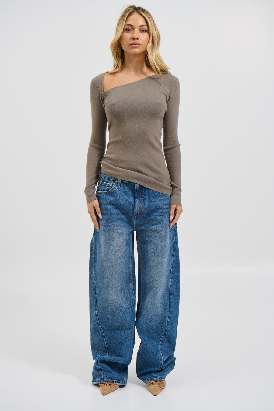 Samara Top Khaki