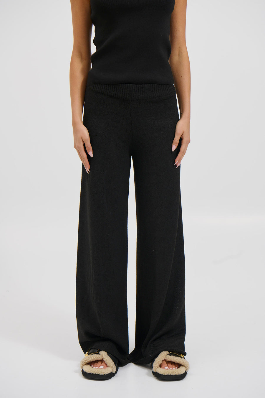 Jen Knit Pant Black