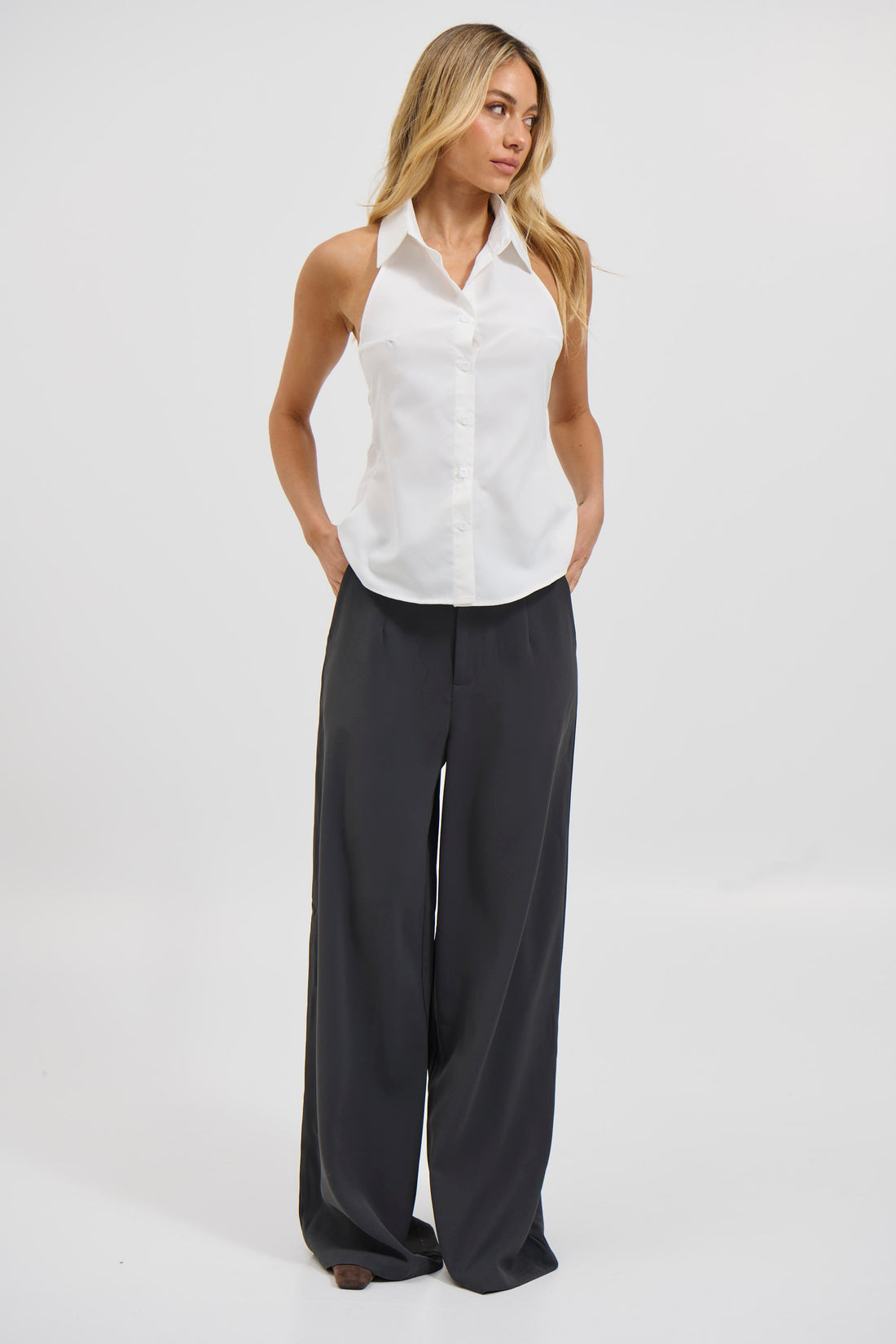 Allegra Top White