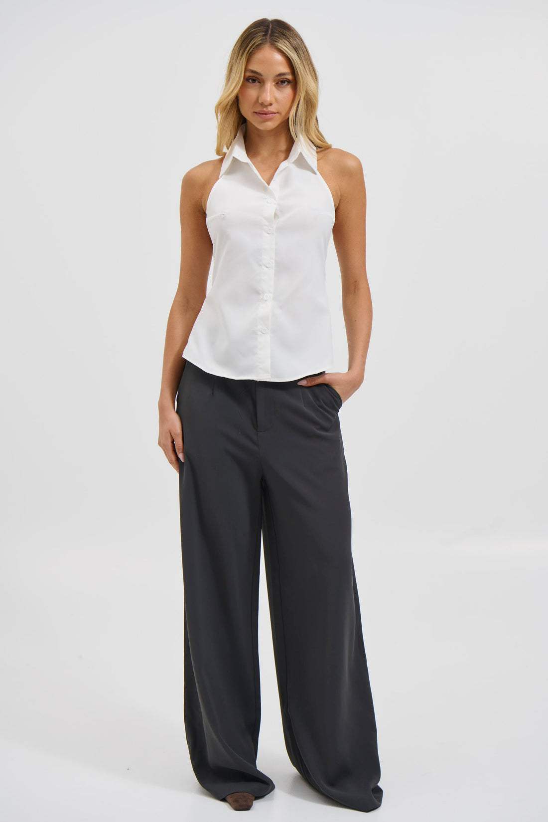 Allegra Top White