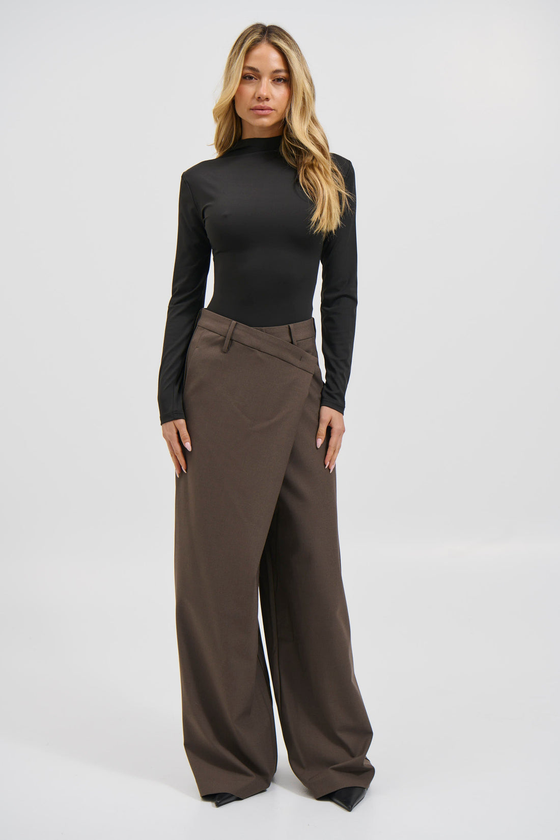 Kai Long Sleeve Bodysuit Black