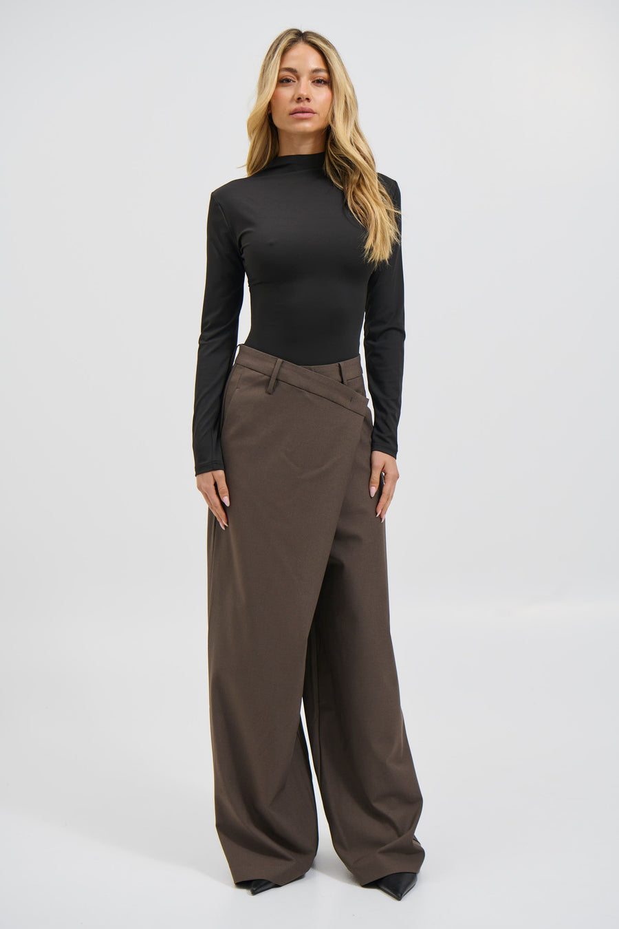 Kai Long Sleeve Bodysuit Black