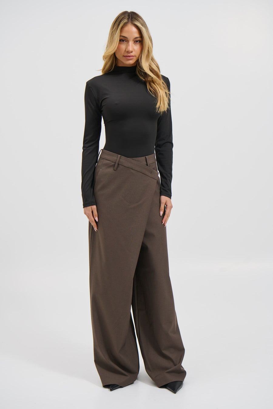 Kai Long Sleeve Bodysuit Black