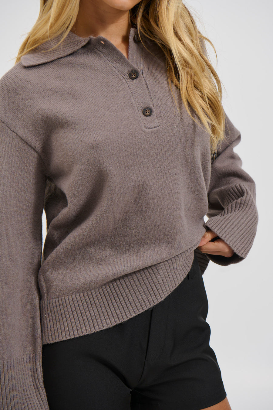 Aviva Knit Mocha