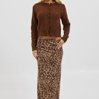 Lune Cardi Chocolate