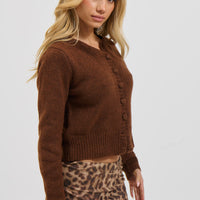 Lune Cardi Chocolate