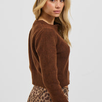 Lune Cardi Chocolate