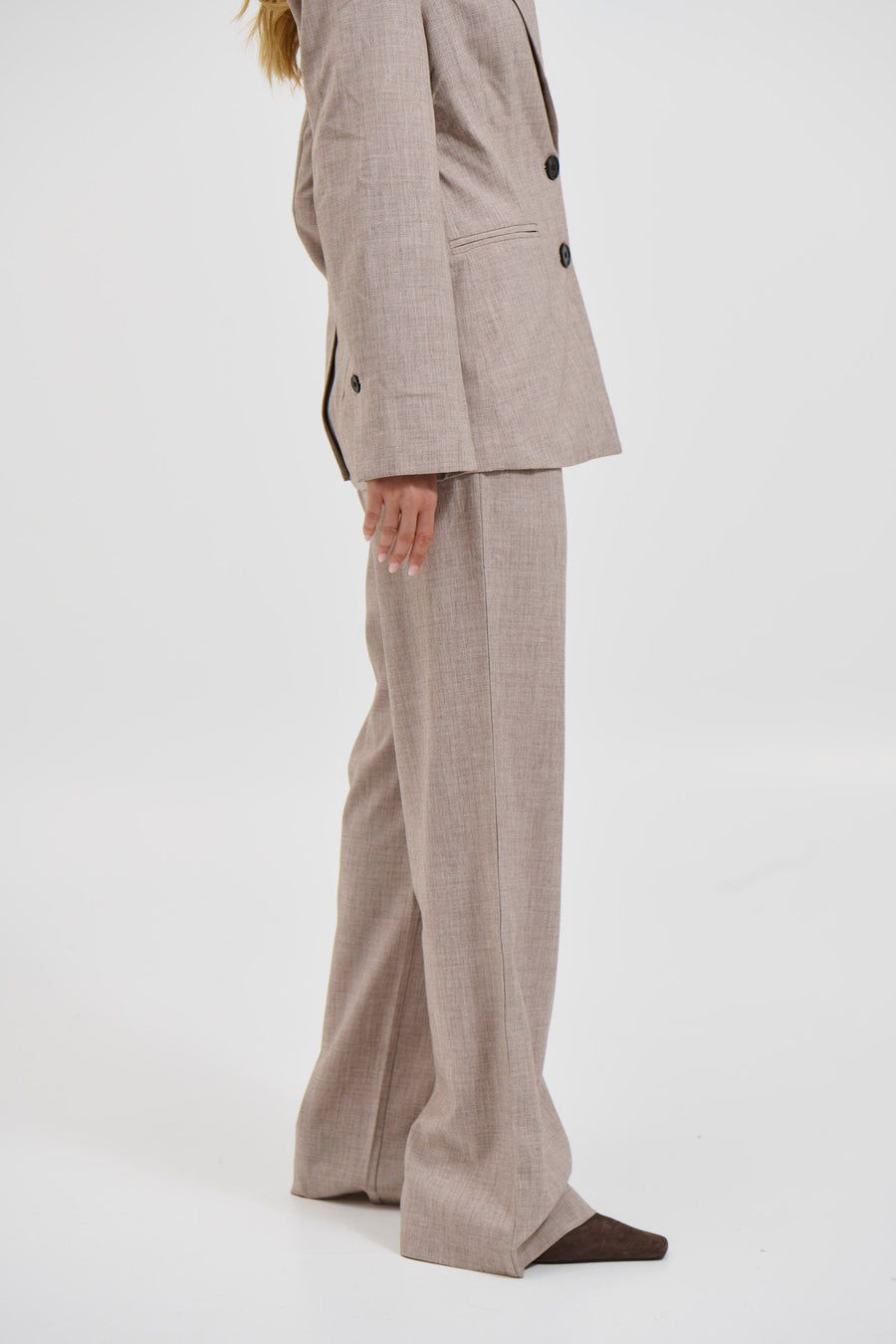 Simona Pant Light Brown