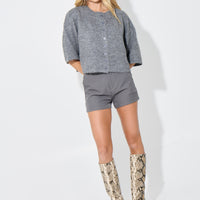 Posie Cardigan Dark Grey