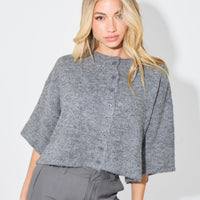 Posie Cardigan Dark Grey