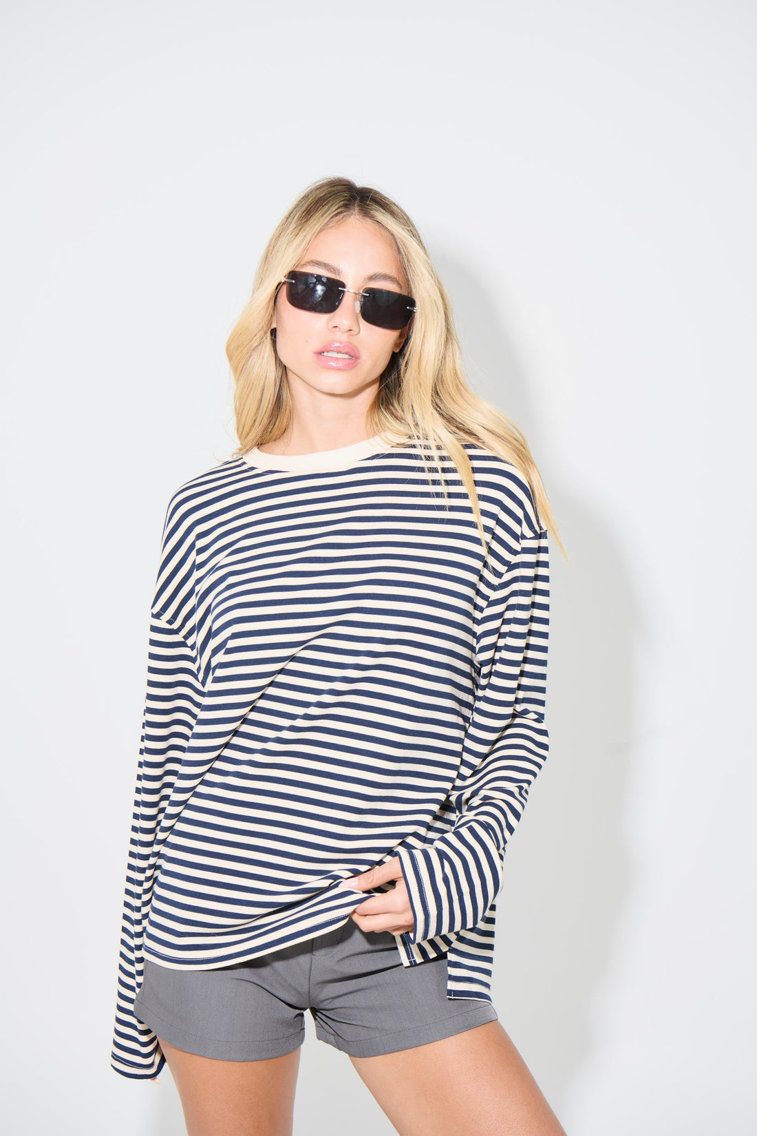 Asher Long Sleeve Cream