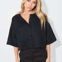 Posie Cardigan Black