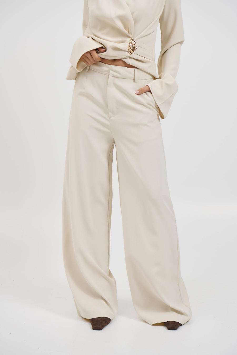 Sharna Pant Ivory