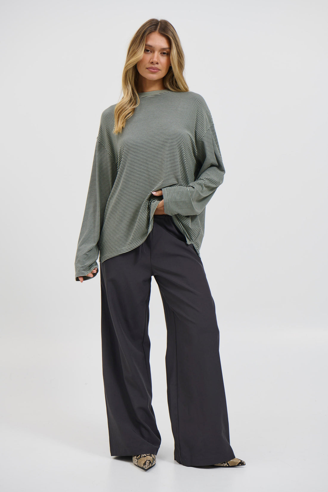 Asher Long Sleeve Mint