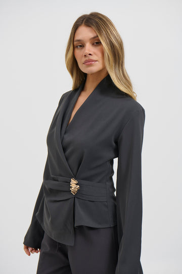 Sharna Top Slate