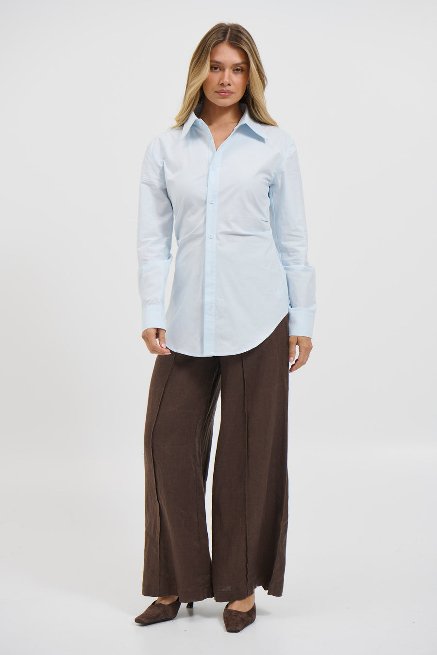 Naomi Shirt Soft Blue