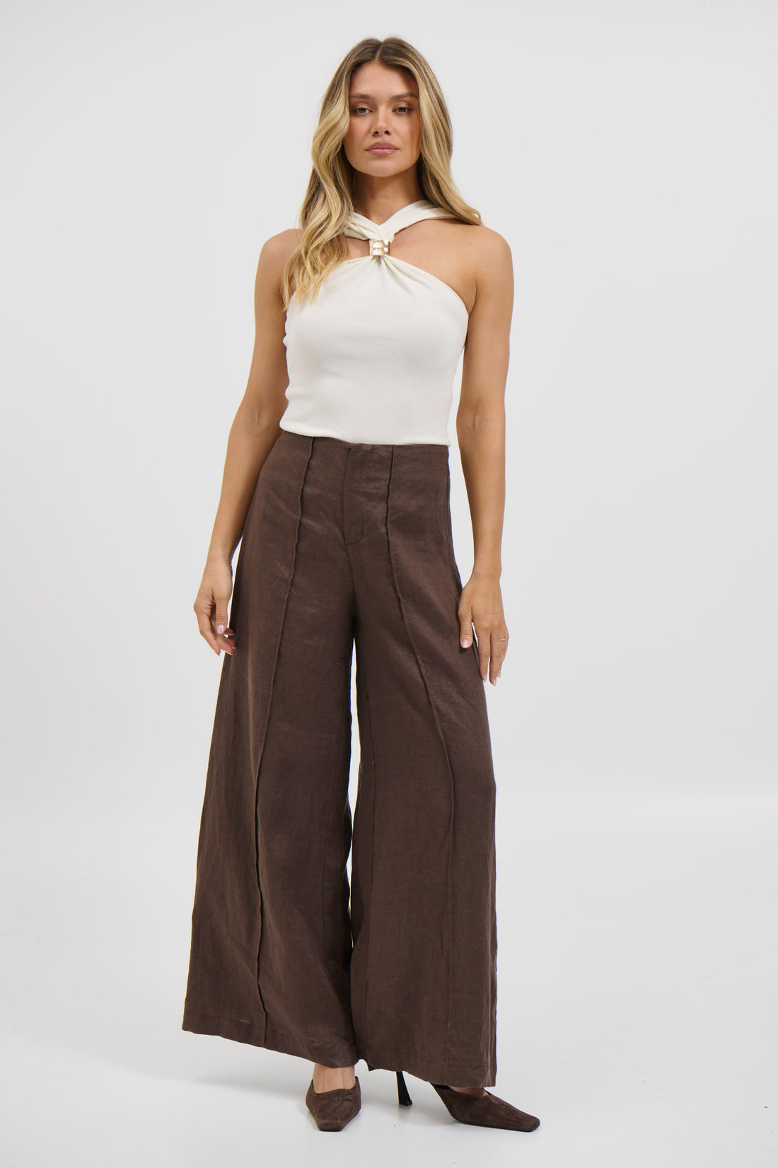 Cleo Top White