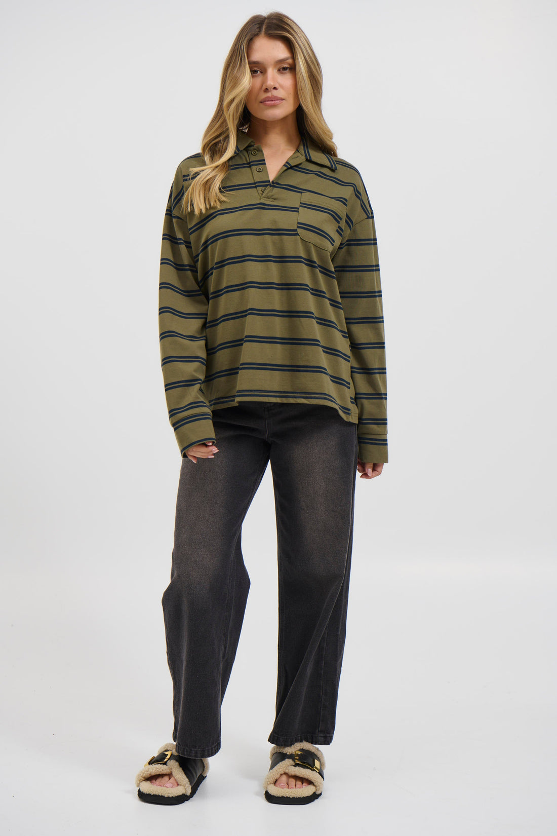 Agni Rugby Sweater Khaki
