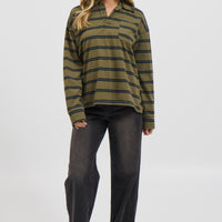 Agni Rugby Sweater Khaki