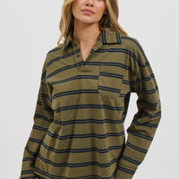 Agni Rugby Sweater Khaki