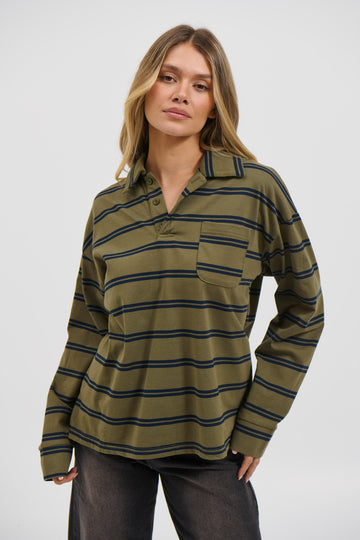 Agni Rugby Sweater Khaki