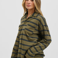Agni Rugby Sweater Khaki