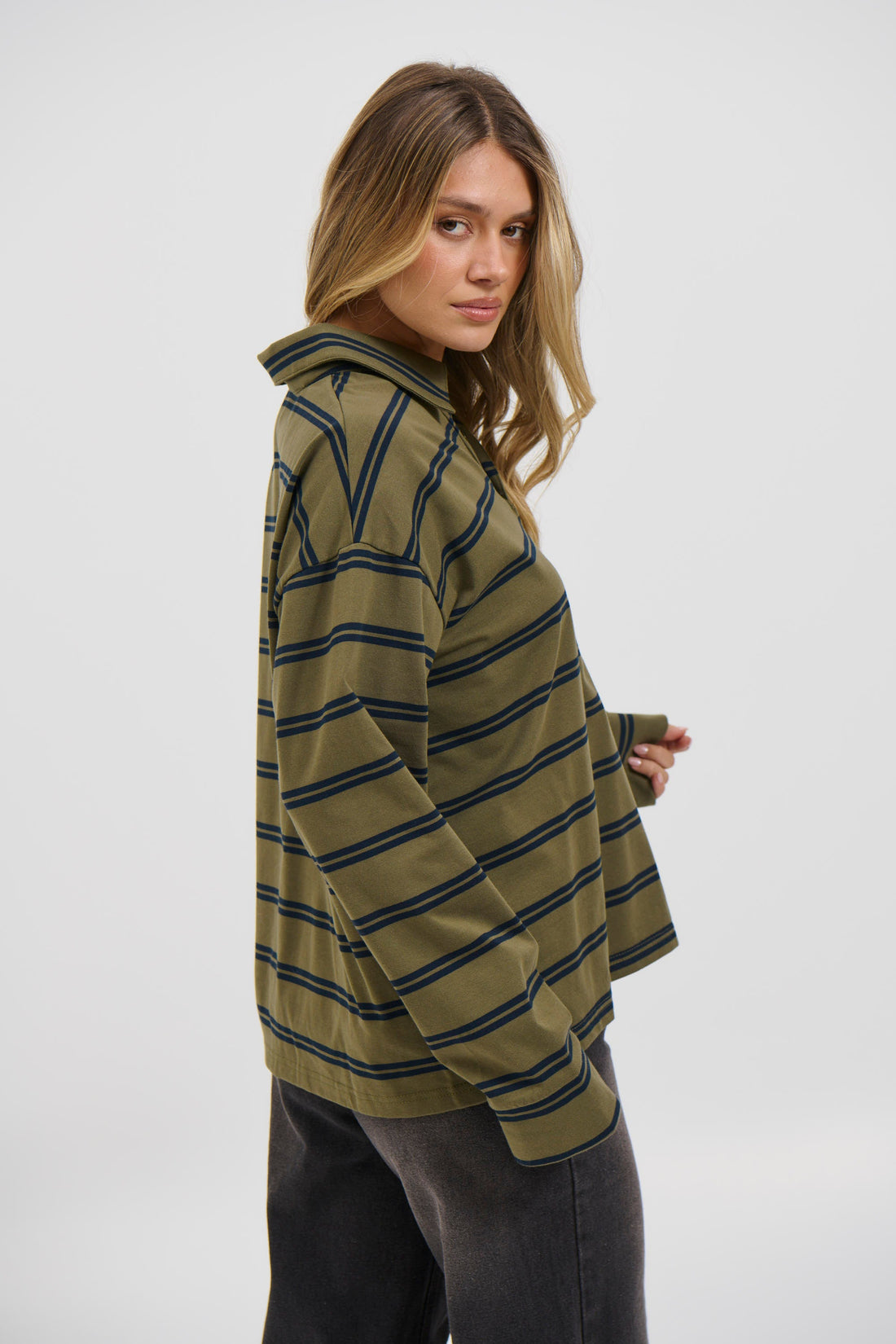 Agni Rugby Sweater Khaki