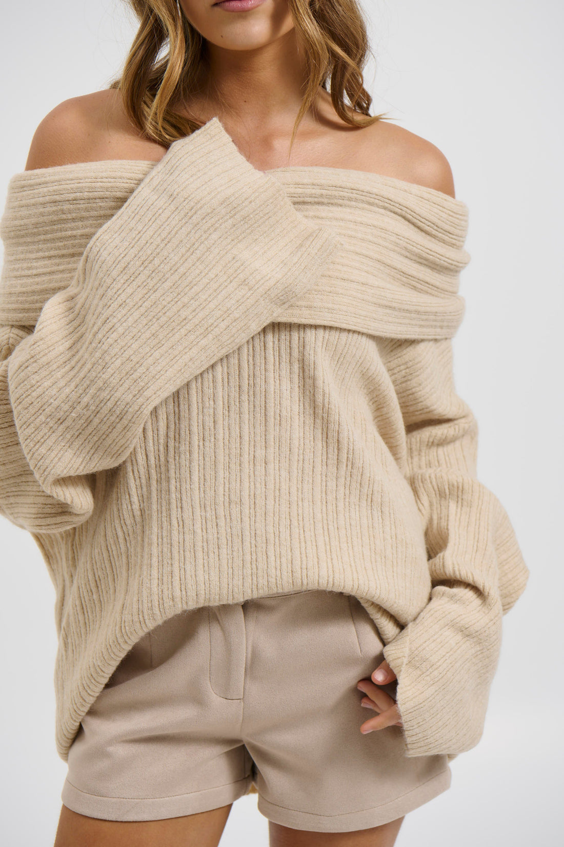 Edie Knit Beige