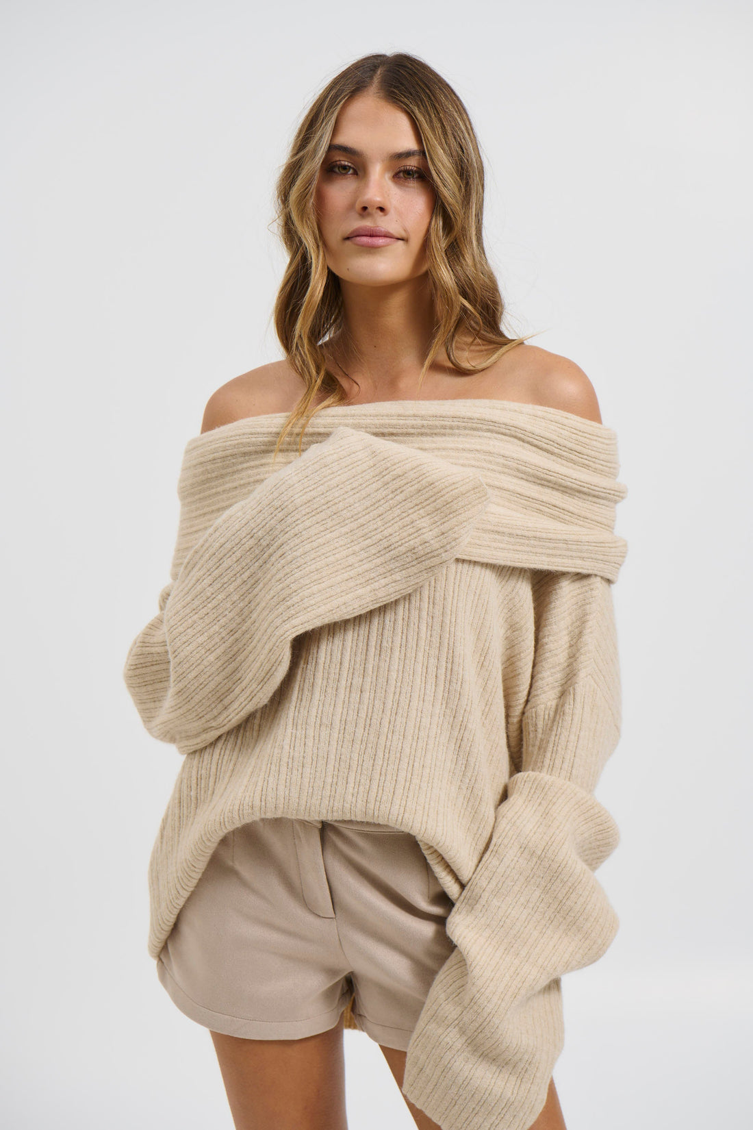 Edie Knit Beige