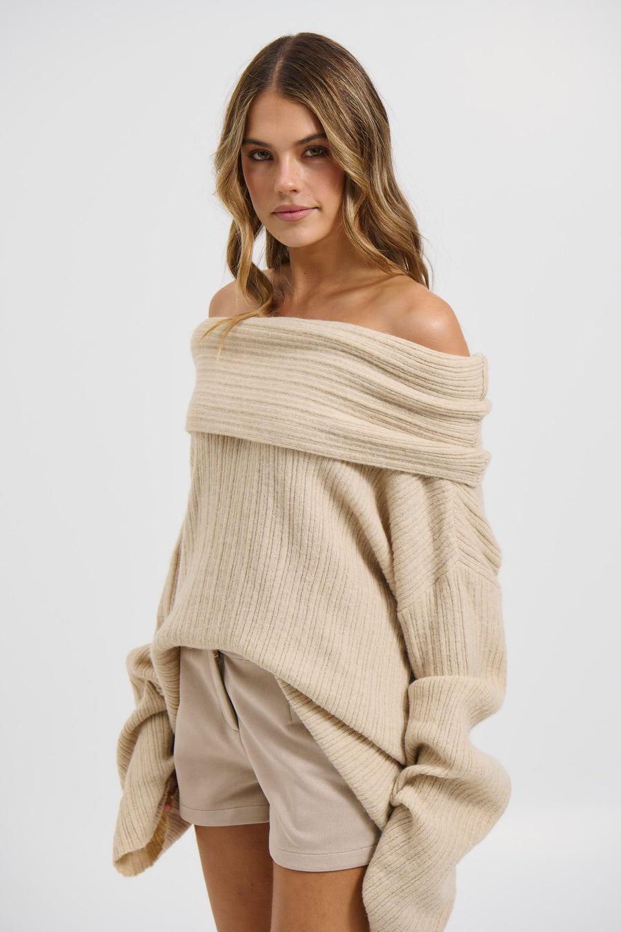Edie Knit Beige