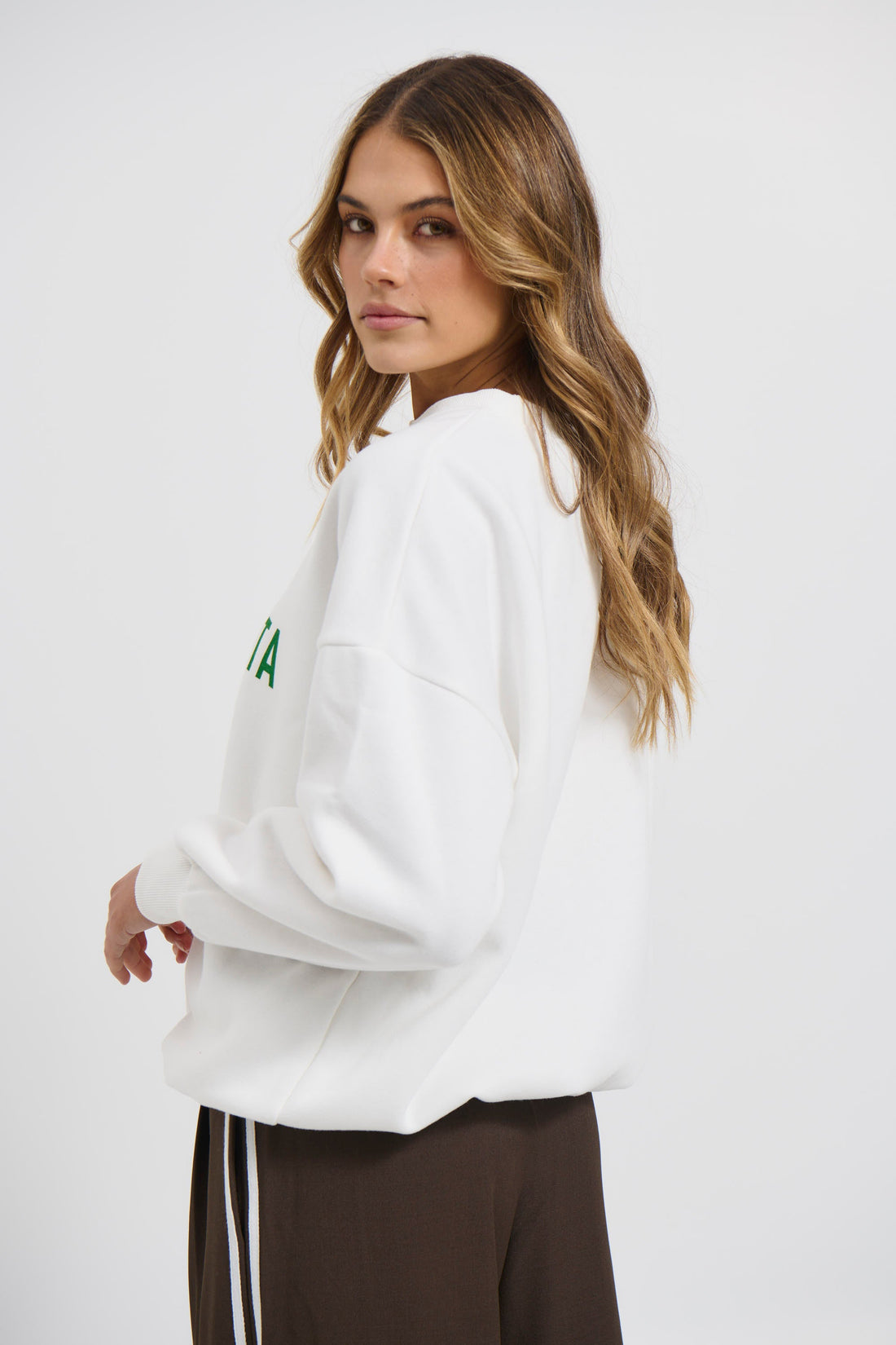 Spicy Marg Sweater White