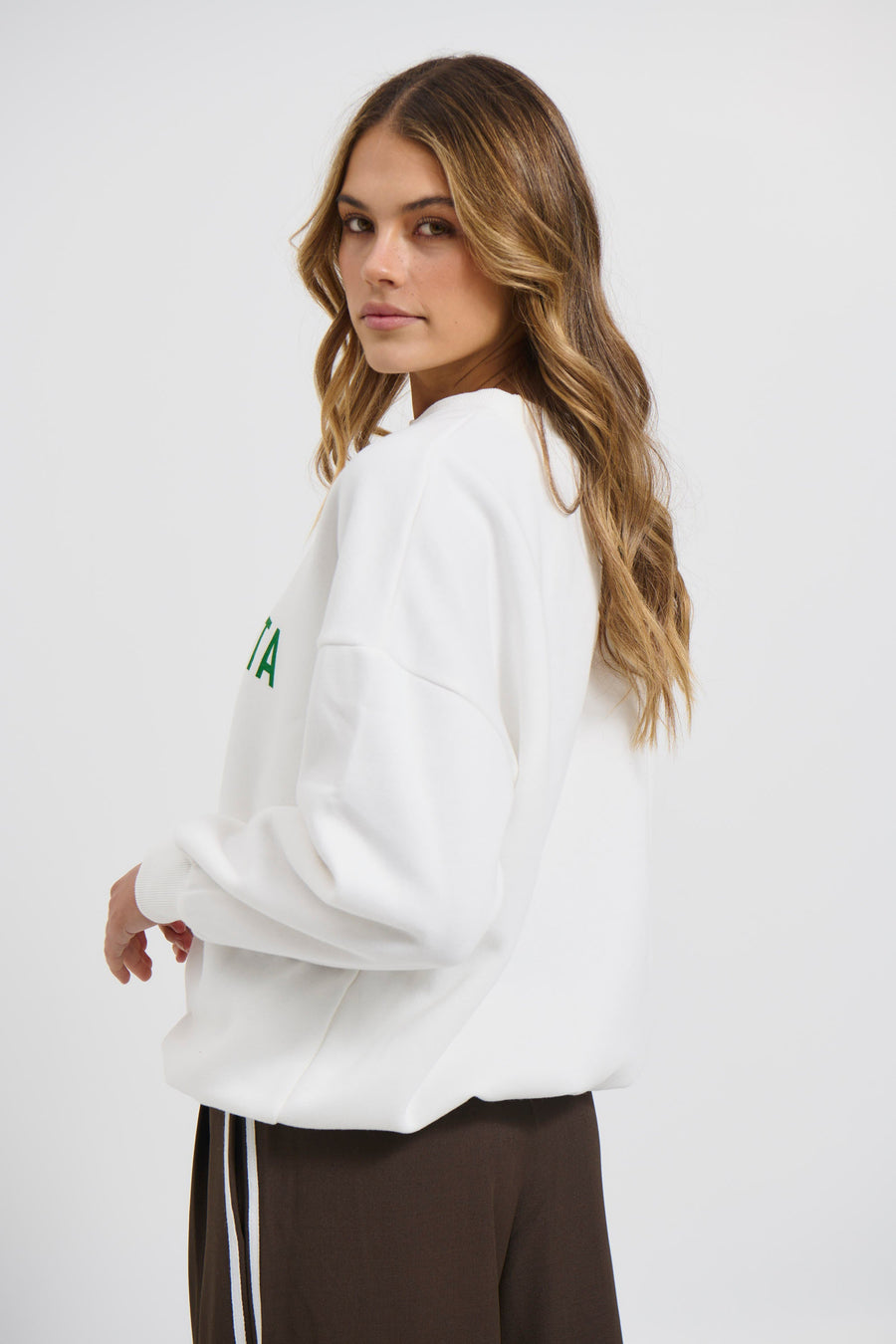Spicy Marg Sweater White