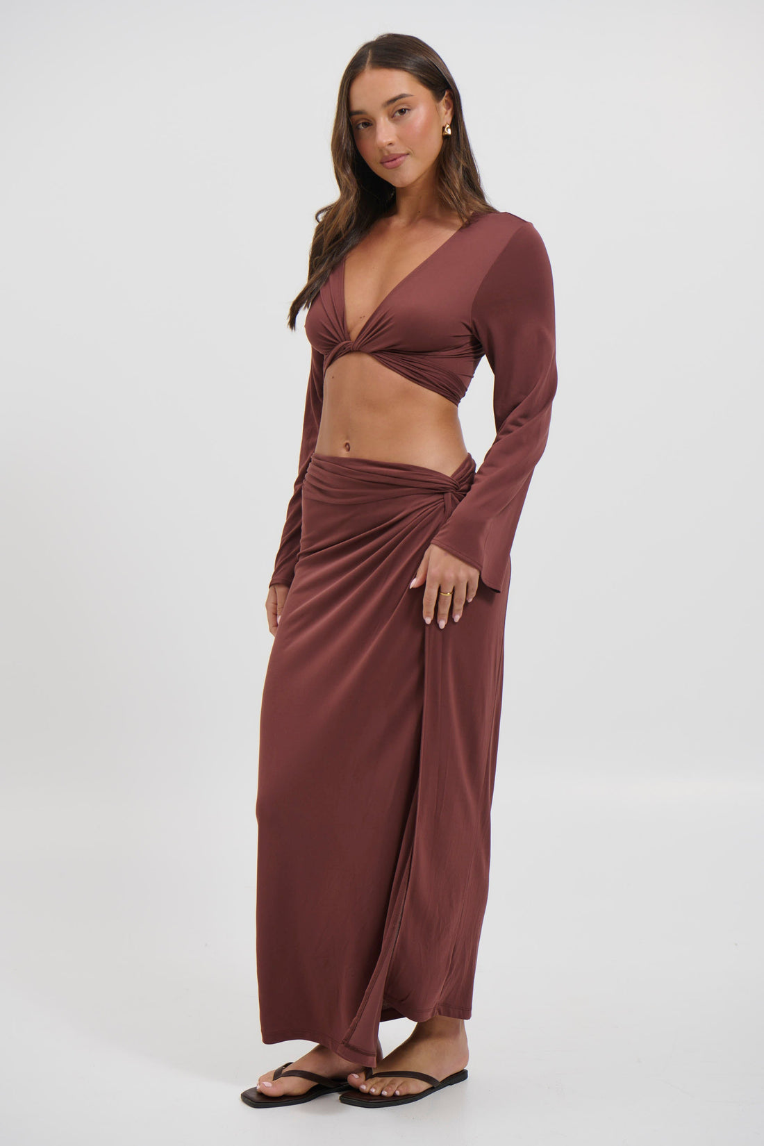 Adriana Skirt Chocolate