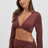 Adriana Top Chocolate