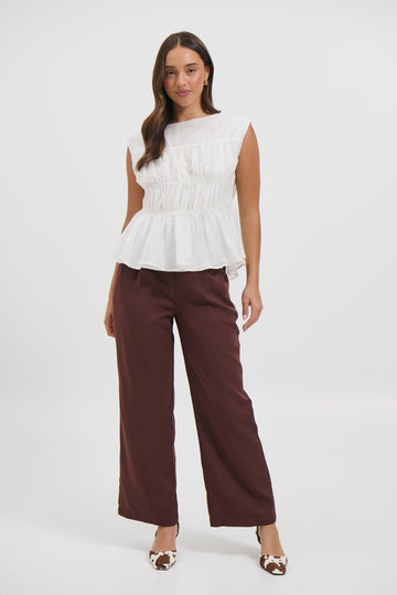 Cierra Top White