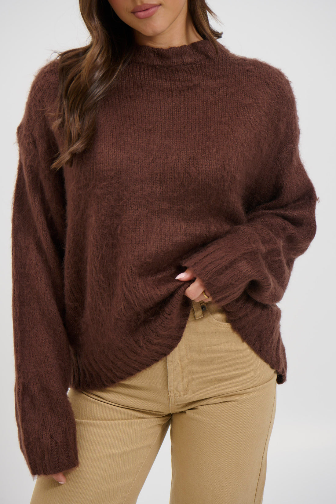 Rye Sweater Chocolate