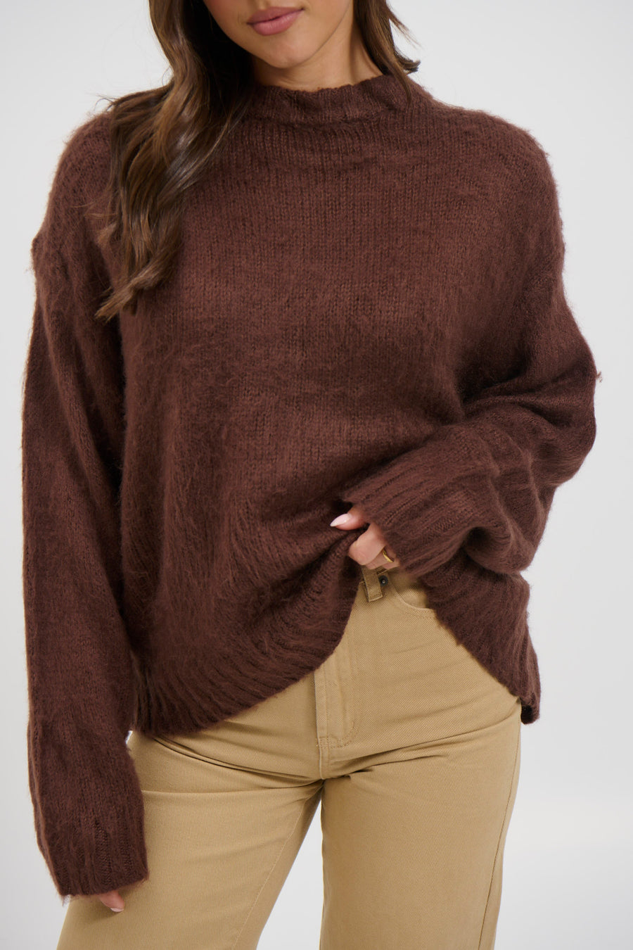 Rye Sweater Chocolate