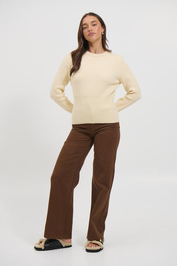 Kelsy Knit Butter