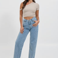 Alice Top Pebble