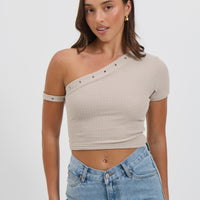 Alice Top Pebble